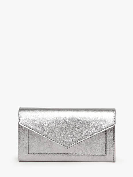 Wallet Etincelle Irisée Leather Etrier Silver etincelle irisee EETI5008