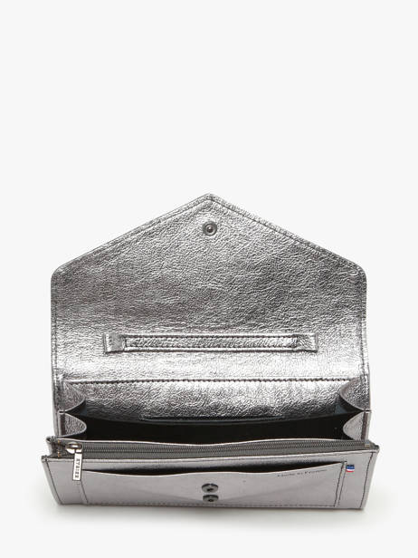 Wallet Etincelle Irisée Leather Etrier Silver etincelle irisee EETI5008 other view 2