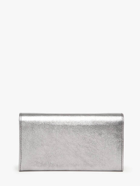 Wallet Etincelle Irisée Leather Etrier Silver etincelle irisee EETI5008 other view 3