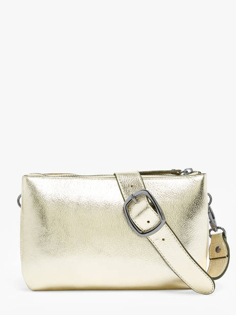 Shoulder Bag Emeraude Leather Etrier Gold emeraude EEME0142 other view 4